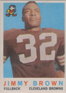 Jim Brown 1959 Topps #10 football card