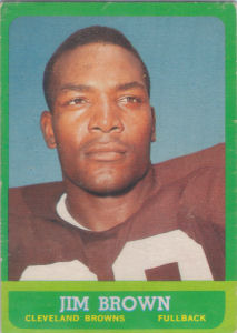 Jim Brown 1963 Topps #14 football card