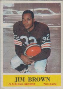 Jim Brown 1964 Philadelphia #30 football card