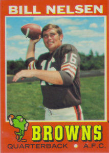 Bill Nelsen 1971 Topps #220 football card