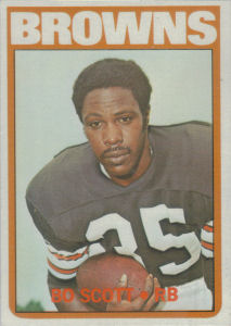 Bo Scott 1972 Topps #187 football card