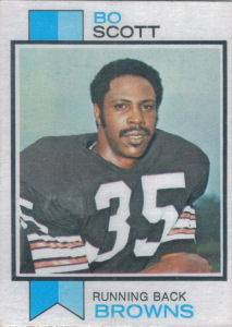 Bo Scott 1973 Topps #509 football card