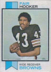 Fair Hooker 1973 Topps #429 football card