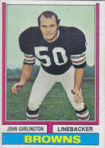 John Garlington 1974 Topps #237 football card