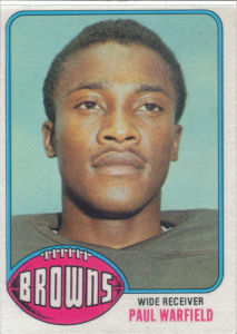 Paul Warfield 1976 Topps #317 football card