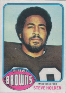 Steve Holden 1976 Topps #167 football card