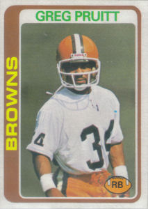 Greg Pruitt 1978 Topps #245 football card