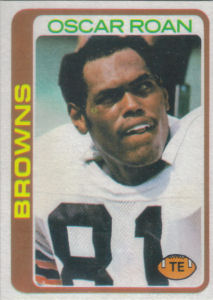 Oscar Roan 1978 Topps #308 football card