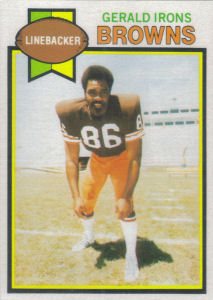 Gerald Irons 1979 Topps #288 football card