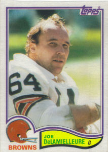 Joe DeLamielleure 1982 Topps #60 football card