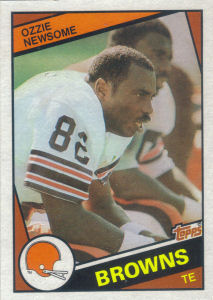 Ozzie Newsome 1984 Topps #58 football card