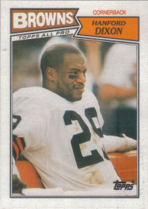 Hanford Dixon 1987 Topps #93 football card