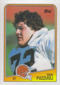 Dave Puzzuoli 1988 Topps #100 football card