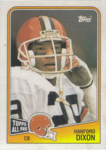 Hanford Dixon 1988 Topps #99 football card