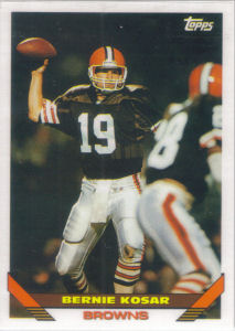 Bernie Kosar 1993 Topps #50 football card