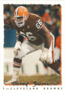 Tony Jones 1995 Topps #213 football card