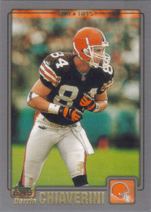 Darrin Chiaverini 2001 Topps #304 football card