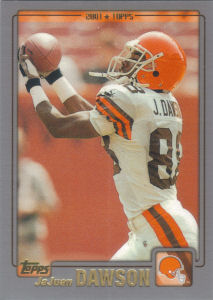 JaJuan Dawson 2001 Topps #168 football card