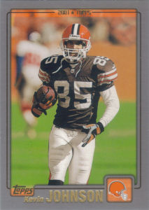 Kevin Johnson 2001 Topps #149 football card