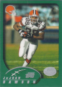 JaJuan Dawson 2002 Topps #37 football card