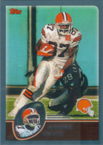 Andre Davis 2003 Topps #269 football card