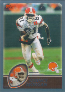 Quincy Morgan 2003 Topps #7 football card