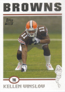 Kellen Winslow Rookie 2004 Topps #370 football card