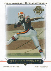 Braylon Edwards Rookie 2005 Topps #415 football card