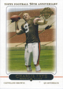 Charlie Frye Rookie 2005 Topps #417 football card