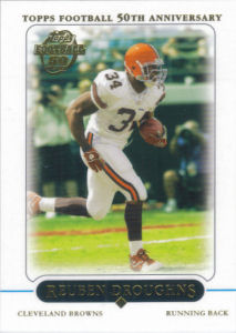 Reuben Droughns 2005 Topps #257 football card