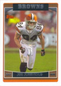 Joe Jurevicius 2006 Topps #120 football card