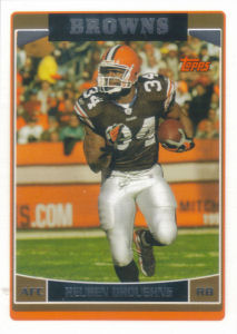 Reuben Droughns 2006 Topps #207 football card