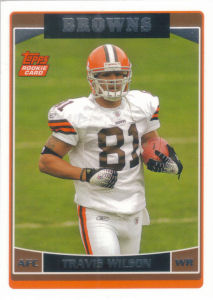 Travis Wilson Rookie 2006 Topps #350 football card