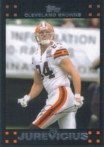 Joe Jurevicius 2007 Topps #133 football card