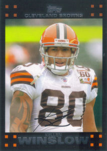 Kellen Winslow 2007 Topps #198 football card