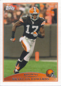 Braylon Edwards 2009 Topps #35 football card