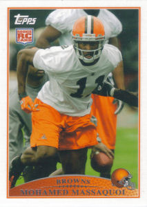 Mohamed Massaquoi Rookie 2009 Topps #412 football card