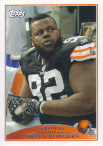 Shaun Rogers 2009 Topps #92 football card