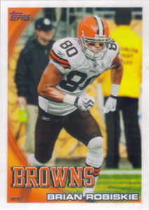 Brian Robiskie 2010 Topps #196 football card