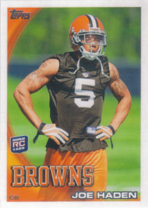 Joe Haden Rookie 2010 Topps #169 football card