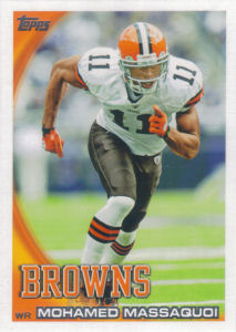 Mohamed Massaquoi 2010 Topps #427 football card