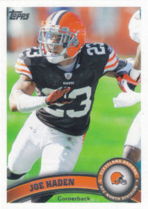 Joe Haden 2011 Topps #302 football card