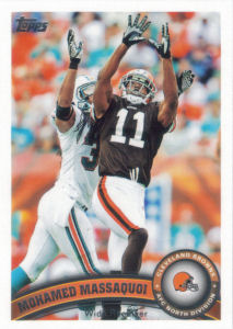 Mohamed Massaquoi 2011 Topps #236 football card