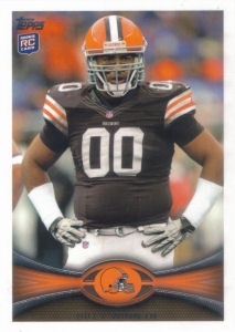 Billy Winn Rookie 2012 Topps #339 football card