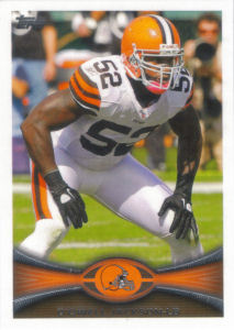 D'Qwell Jackson 2012 Topps #295 football card