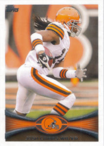 Josh Cribbs 2012 Topps #402 football card