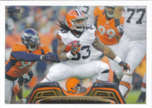 Trent Richardson 2013 Topps #160A football card