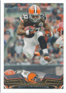 Trent Richardson SP 2013 Topps #160B football card