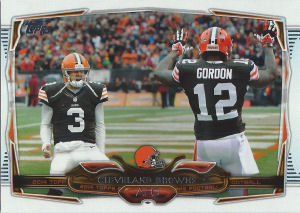 Browns Team Leaders 2014 Topps #268 football card