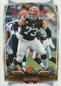 Joe Thomas Topps #308 football card